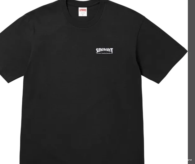 White Black T-shirt and English L M S XL Cross 0914